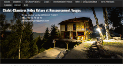 Desktop Screenshot of chambres-hotes-nature-vosges.com